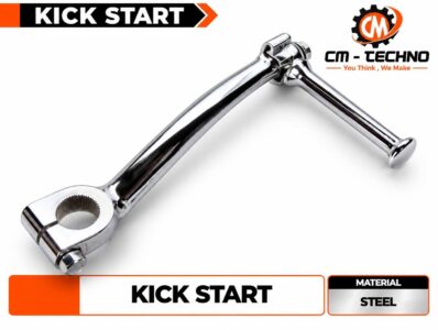 Chrome Kick Start Lever Product Display..-100kb