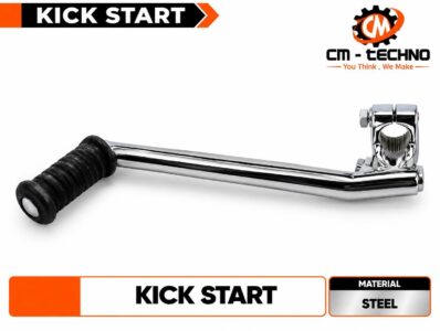 Chrome Steel Kick-Start Lever Advertisement-100kb