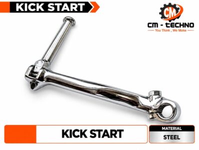 Chrome Steel Kick Starter Lever-100kb