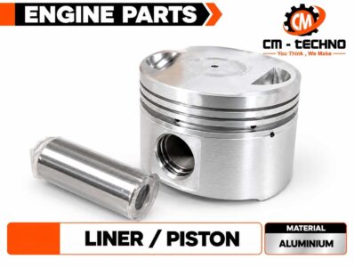 Engine Parts Piston and Pin Banner-100kb