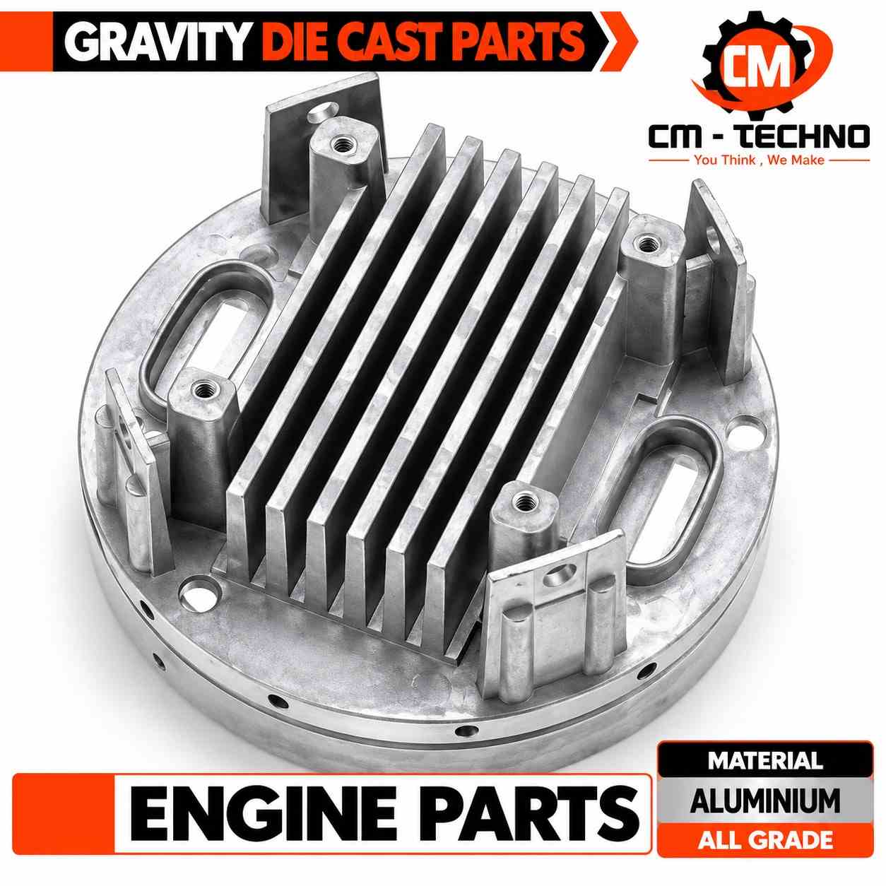 Industrial Aluminium Engine Parts-100kb