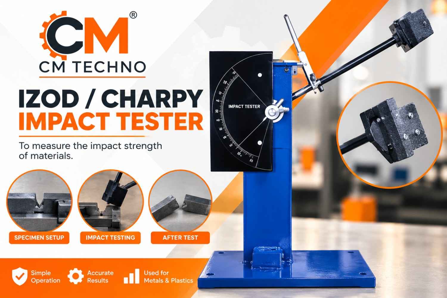 Izod Charpy Impact Tester Poster-100kb