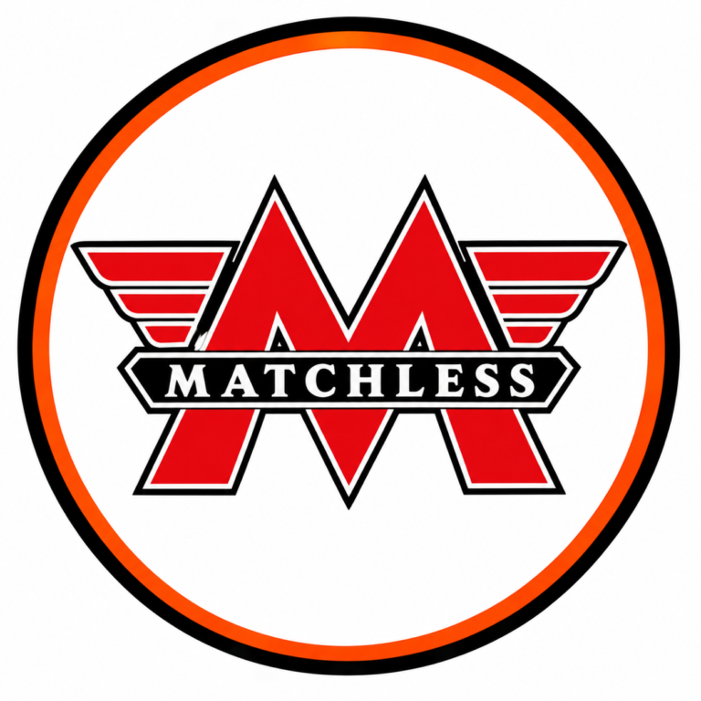 Vintage Matchless Motorcycle Emblem