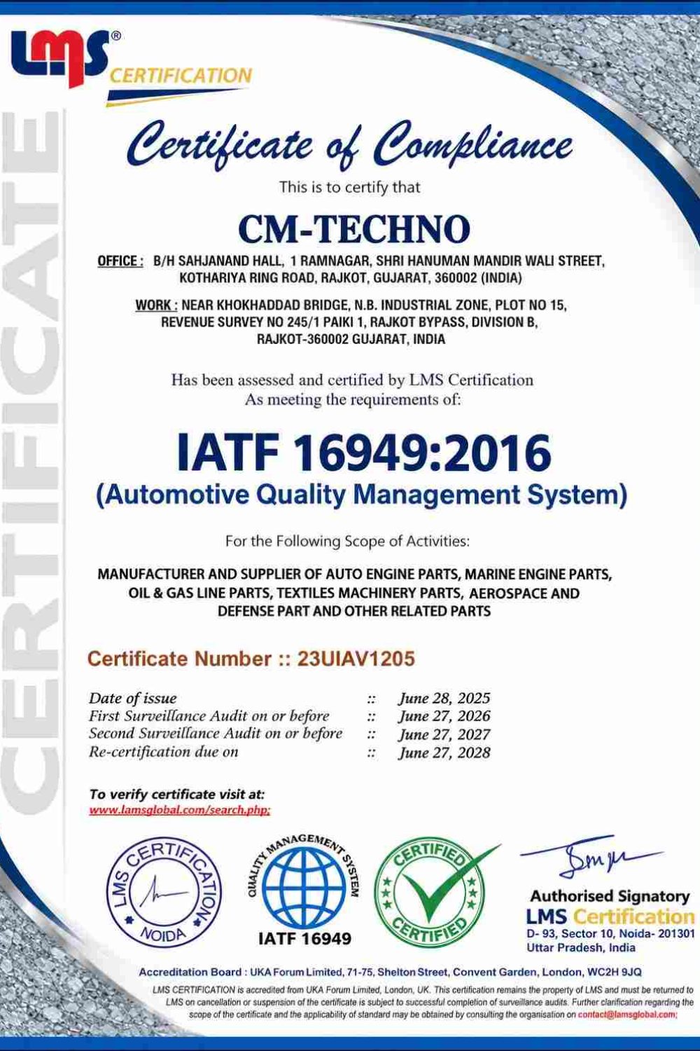 CM-TECHNO IATF 16949 Certificate-100kb