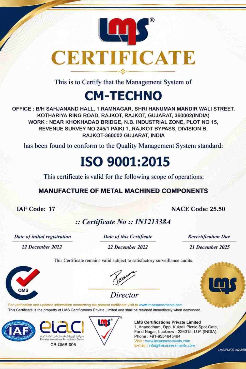 Elegant ISO 9001_2015 Certificate-100kb