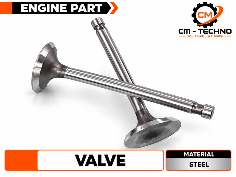 Engine Valve Steel Part Poster-100kb